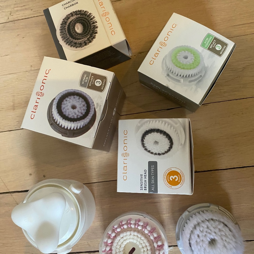 8 New Clarasonic Brush Heads